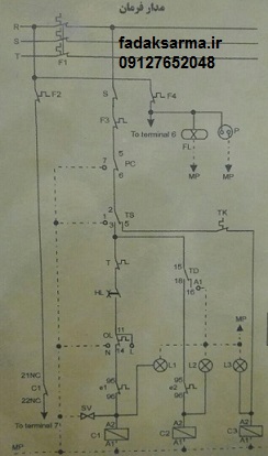 نقشه تابلو برق سردخانه